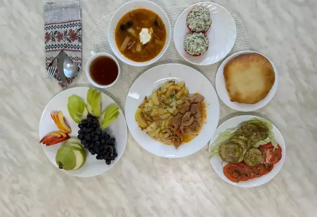 Индивидуальный рацион пациента в клинике с учётом медицинских показаний